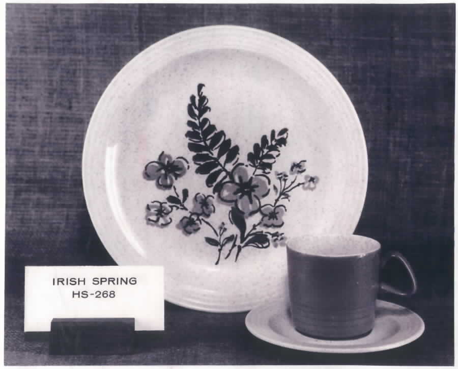 Irish Spring Dinner Plate by Homer Laughlin -1