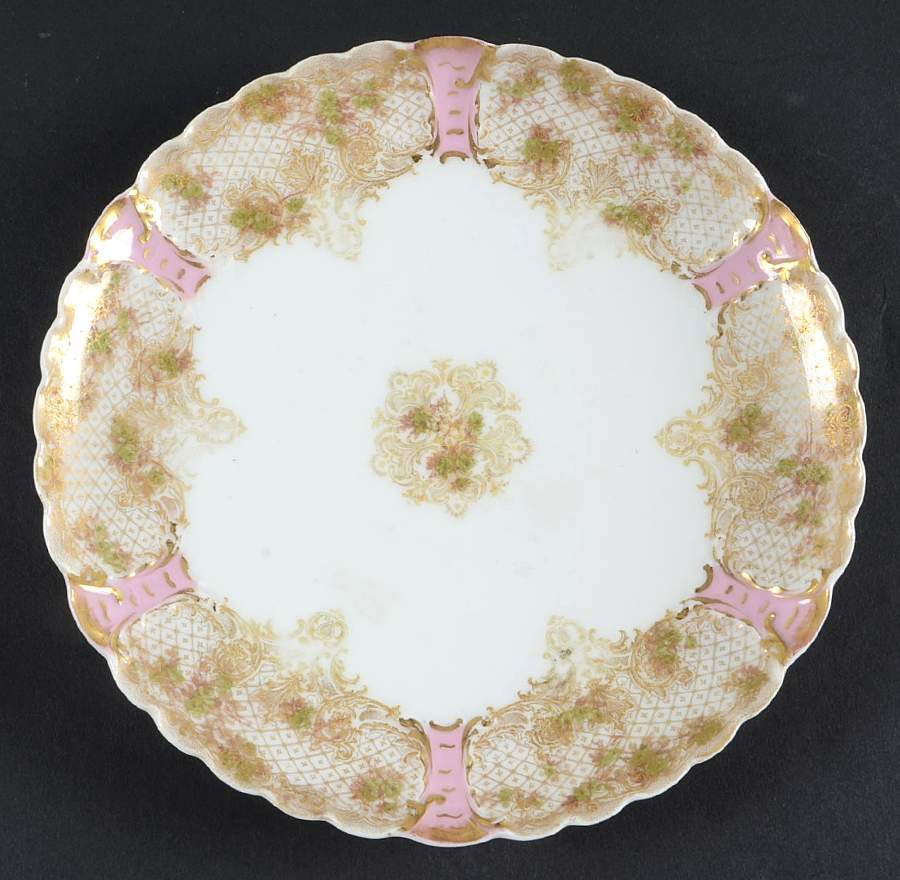 H2048 Crescent Salad Plate by Haviland-1
