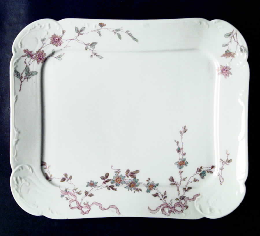 Schleiger 672-2 9" Rectangular Serving Platter by Haviland-1