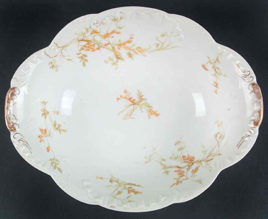 Schleiger 245-3 10" Oval Vegetable Bowl by Haviland-1