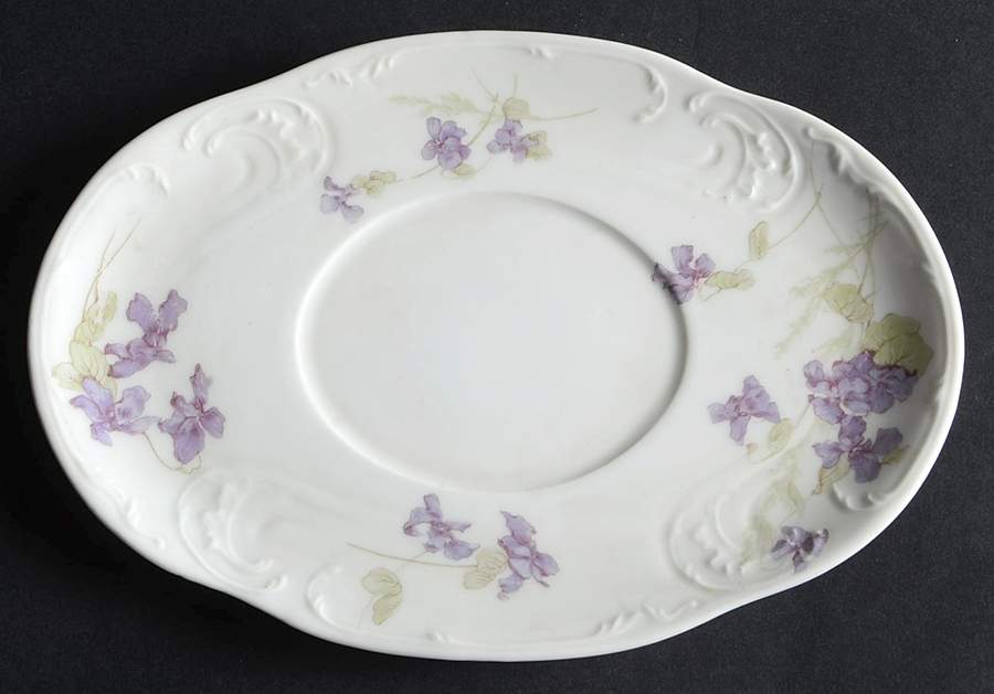 Schleiger 253-1 Underplate for Gravy Boat by Haviland-1