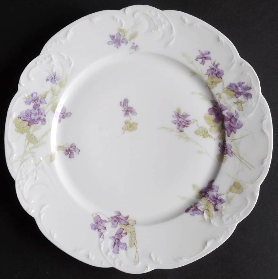 Schleiger 253-1 Dinner Plate by Haviland-1
