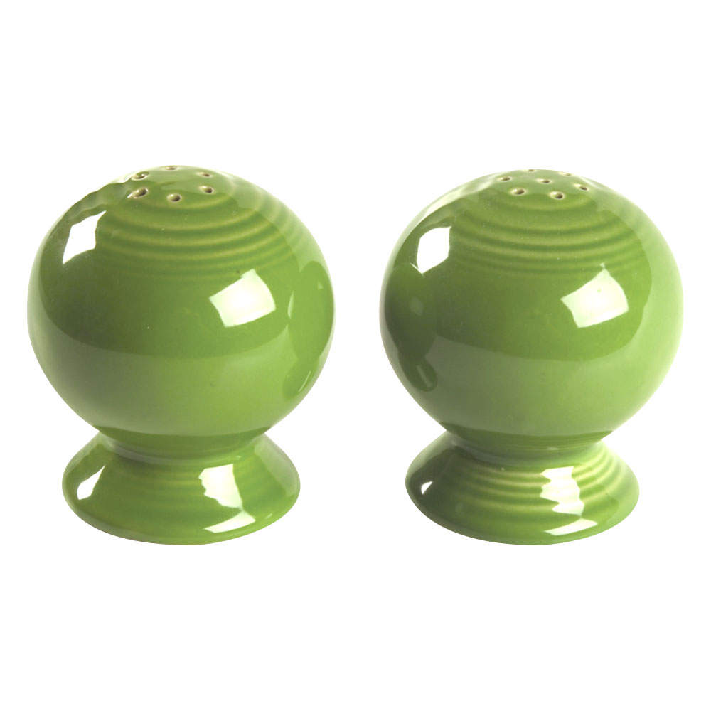 Fiesta Shamrock Green (Intro 2003) Salt & Pepper Set by Homer Laughlin -1