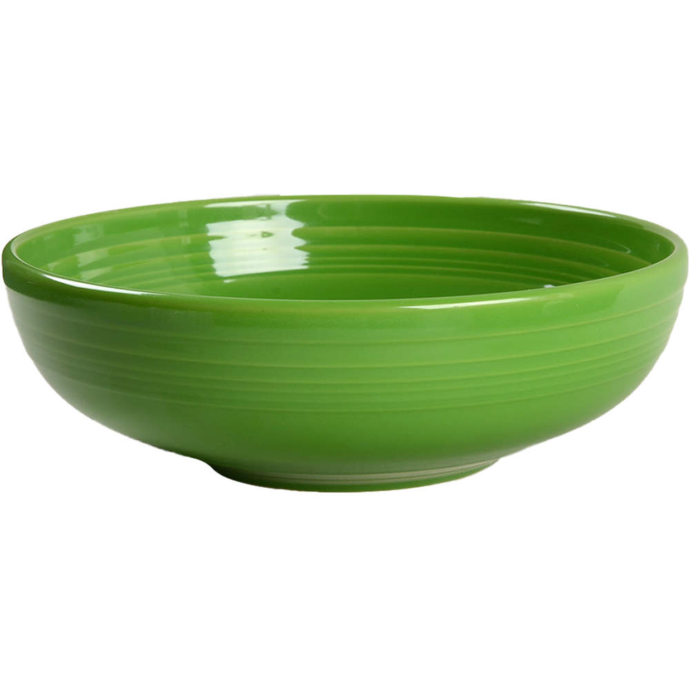 Fiesta Shamrock Green (Intro 2003) 9" Bistro Bowl by Homer Laughlin -1