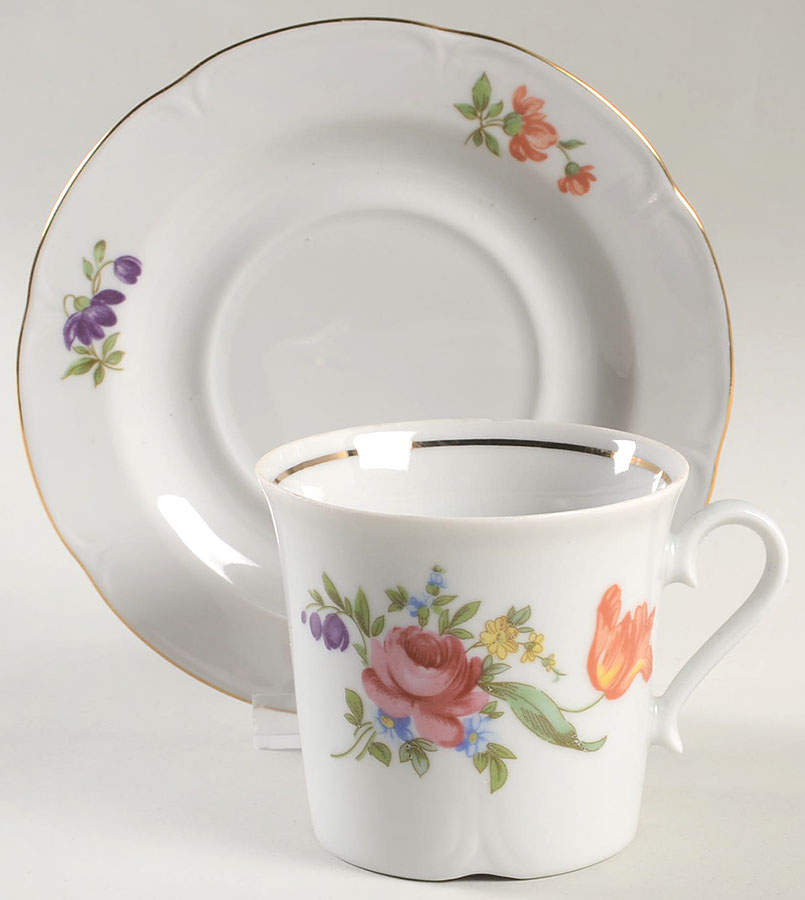 HEP39 Flat Cup & Saucer Set by Graf Von Henneberg-1