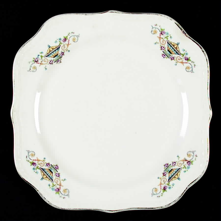 HLC3139 Square Salad Plate by Homer Laughlin -1