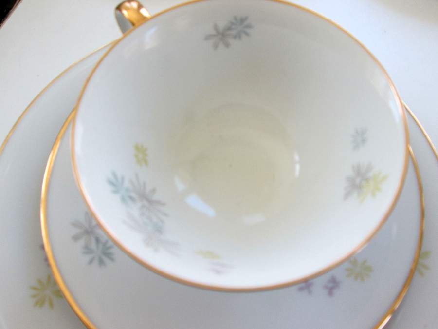 HC762 Footed Cup & Saucer Set by Heinrich - H&C-1