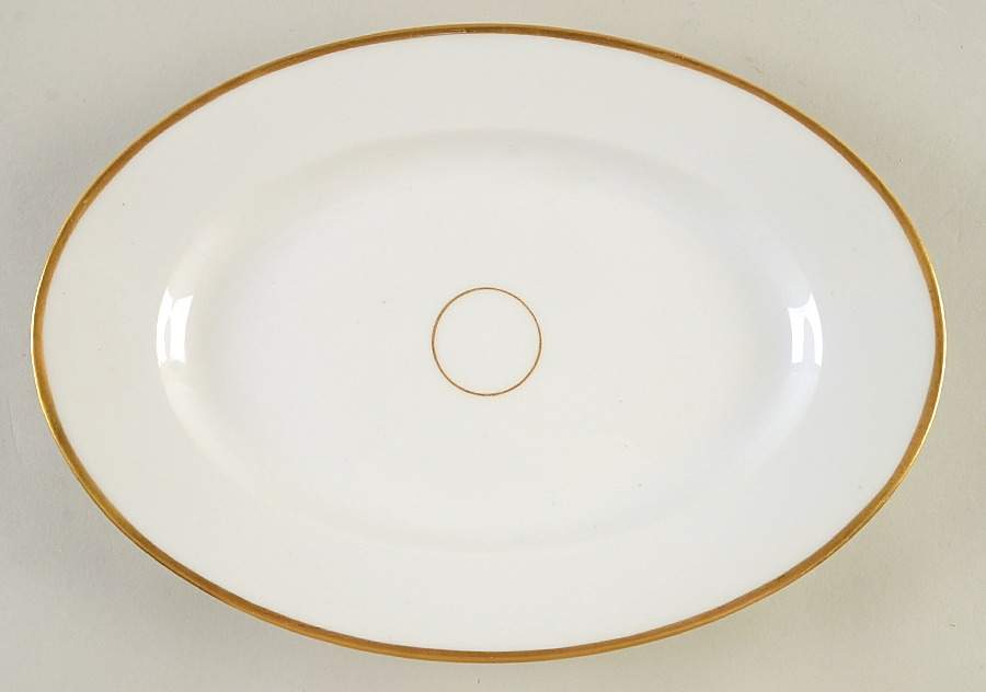 H2358 11" Oval Serving Platter by Haviland-1