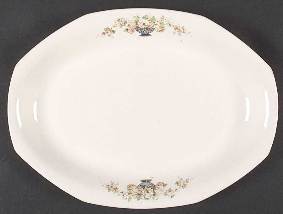 HLC2258 14" Oval Serving Platter by Homer Laughlin -1