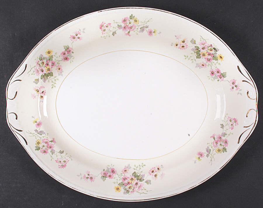 HLC2270 14" Oval Serving Platter by Homer Laughlin -1