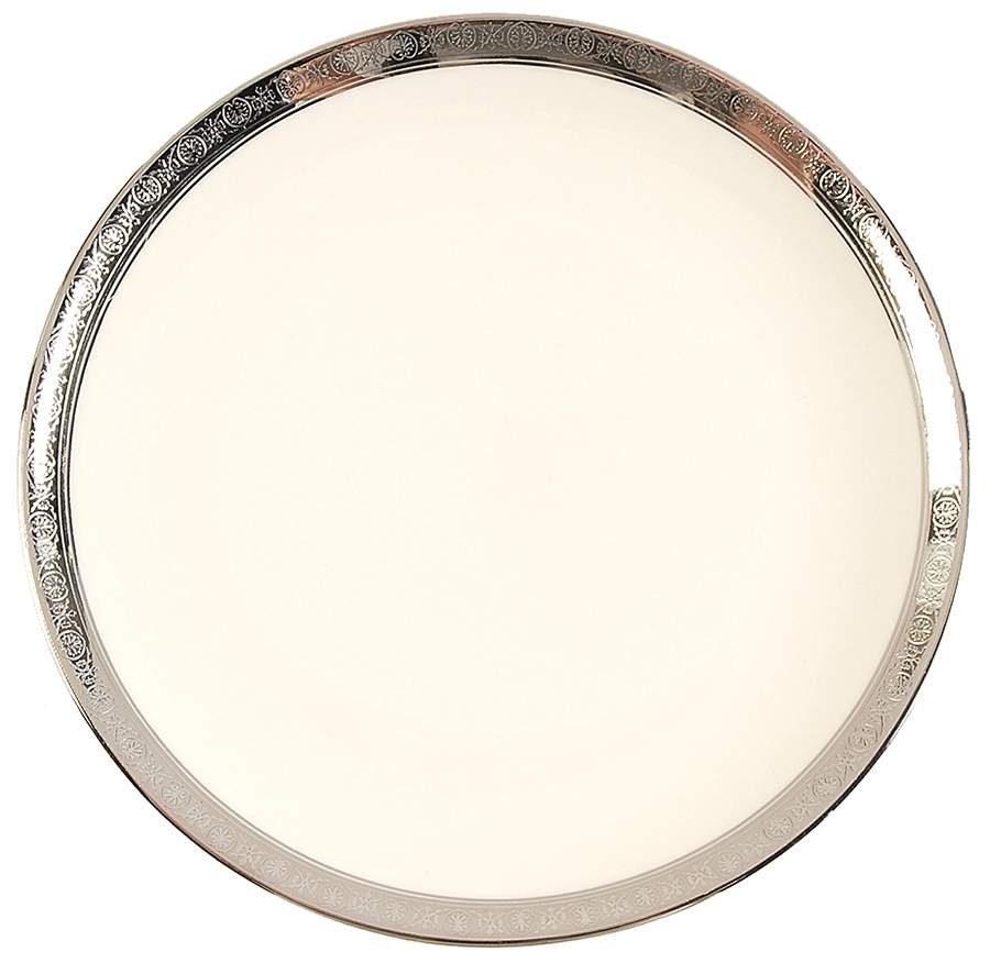 Royal Baroness (Platinum Trim) Salad Plate by Heirloom Collection-1