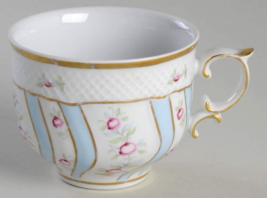Savaria (Blue) Flat Cup by Hollohaza-1