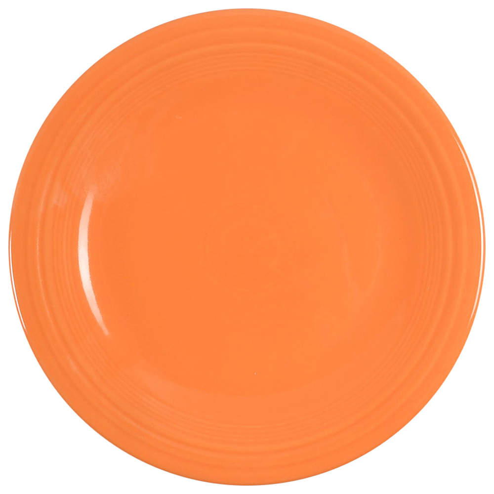 Fiesta Tangerine (Intro 2003) Dinner Plate by Homer Laughlin -1