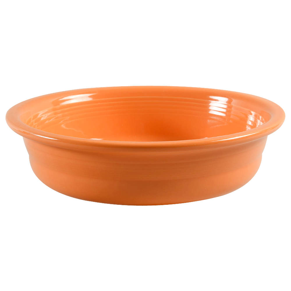 Fiesta Tangerine (Intro 2003) 10" Large Salad Serving Bowl by Homer Laughlin -1