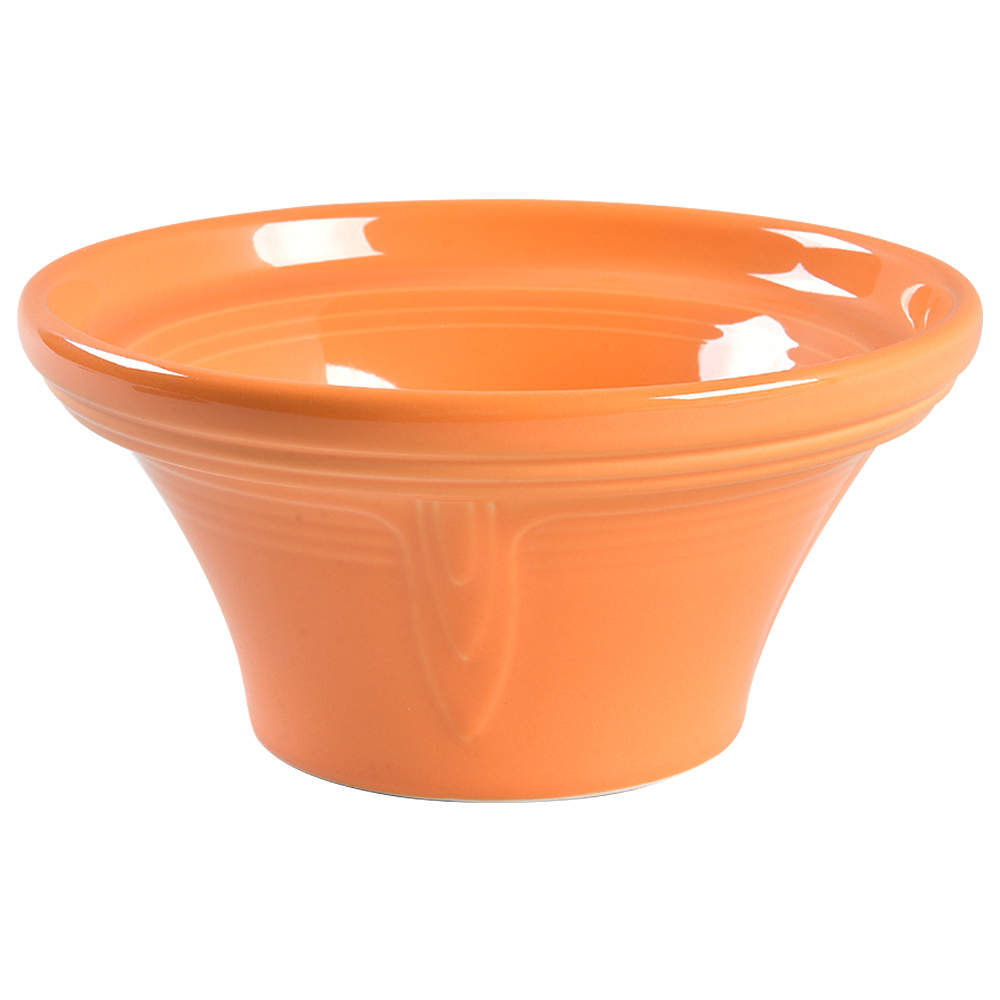 Fiesta Tangerine (Intro 2003) Hostess Bowl by Homer Laughlin -1