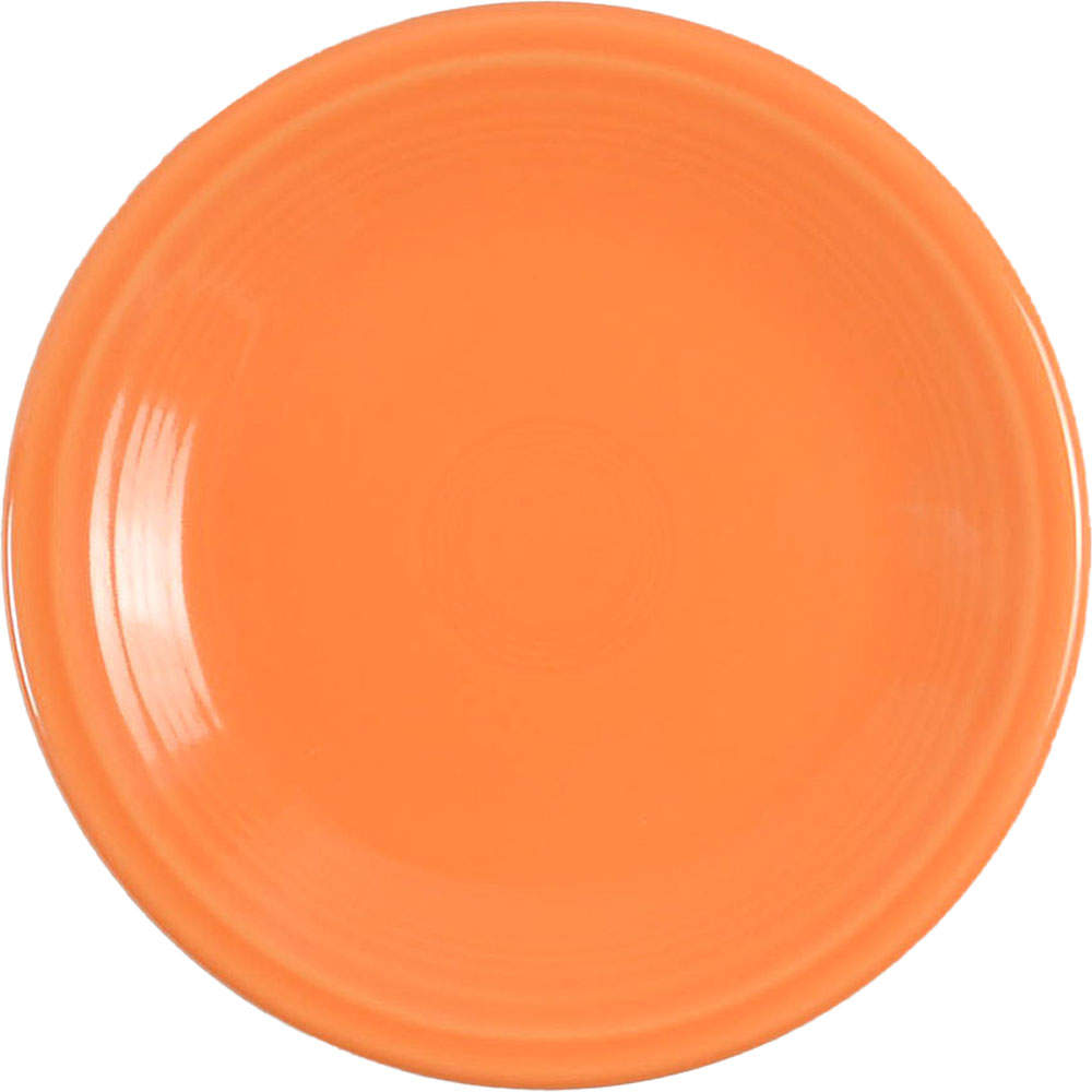 Fiesta Tangerine (Intro 2003) Salad Plate by Homer Laughlin -1