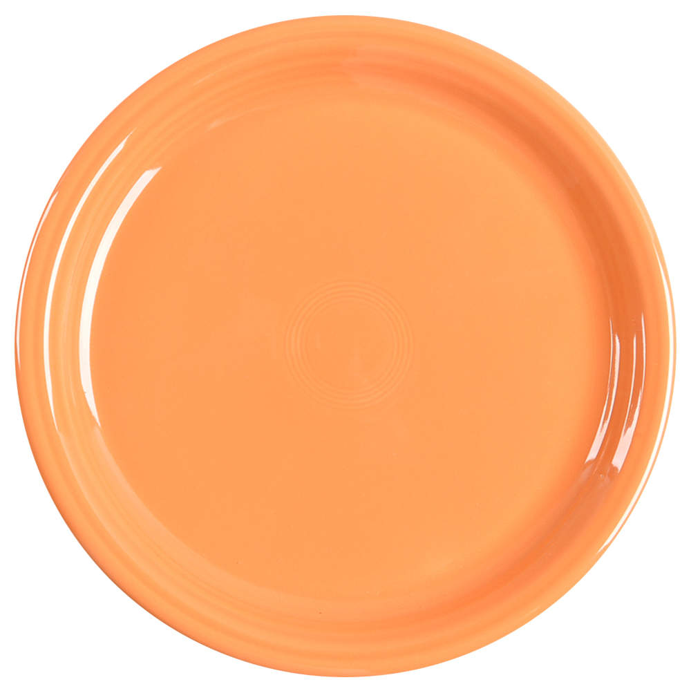 Fiesta Tangerine (Intro 2003) Bistro Deep Dinner Plate by Homer Laughlin -1