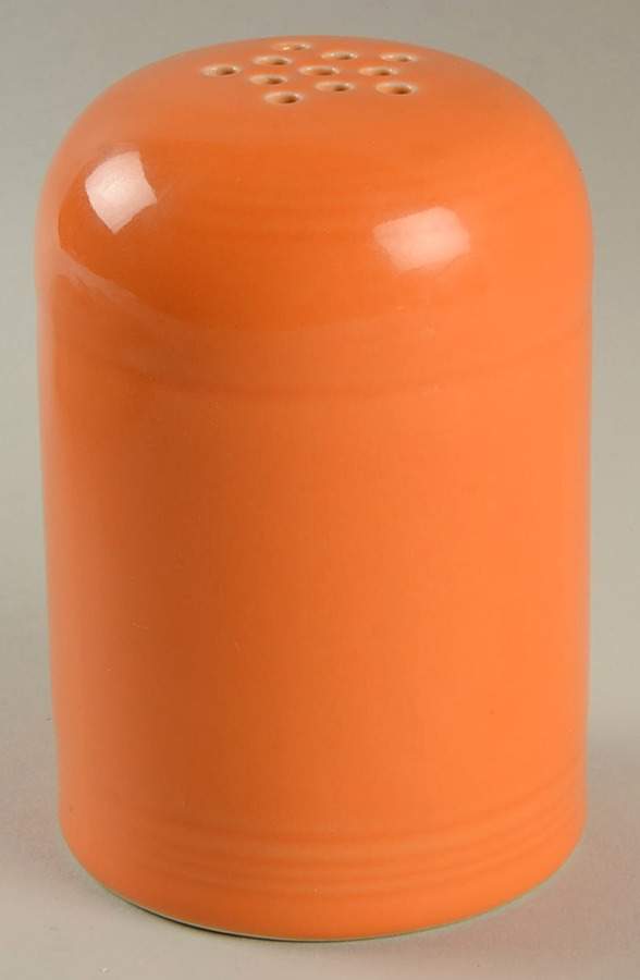 Fiesta Tangerine (Intro 2003) Cheese Shaker by Homer Laughlin -1
