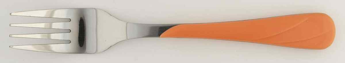 Fiesta Tangerine (Intro 2003) Dinner Fork (7 1/2" or Larger) by Homer Laughlin -1