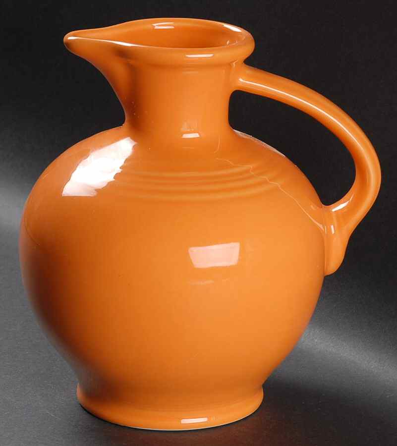 Fiesta Tangerine (Intro 2003) Open Carafe by Homer Laughlin -1