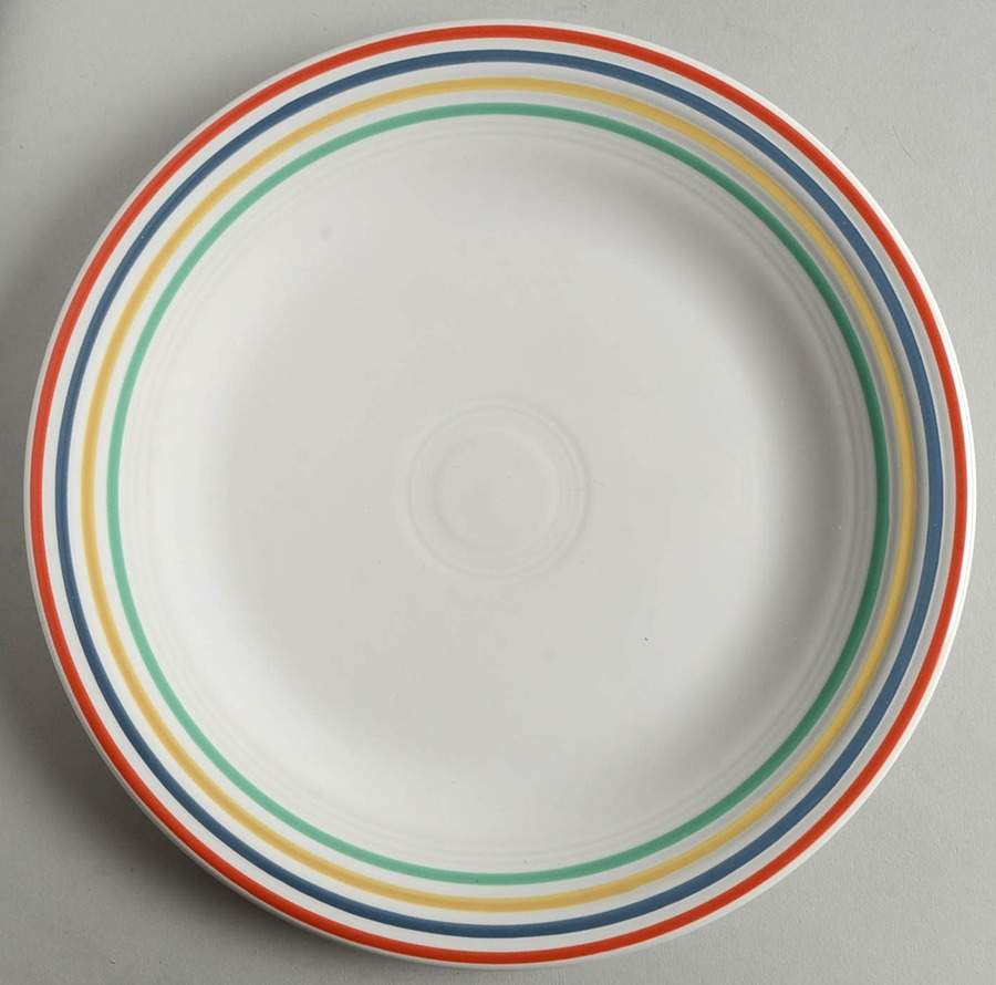 Fiesta Quatra (Macy's) Dinner Plate by Homer Laughlin -1