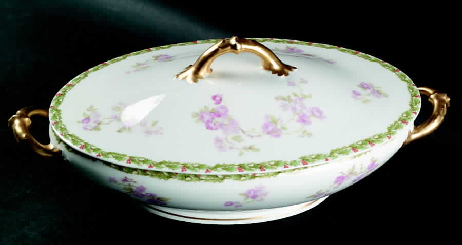 Schleiger 461-1 Oval Covered Vegetable by Haviland-1