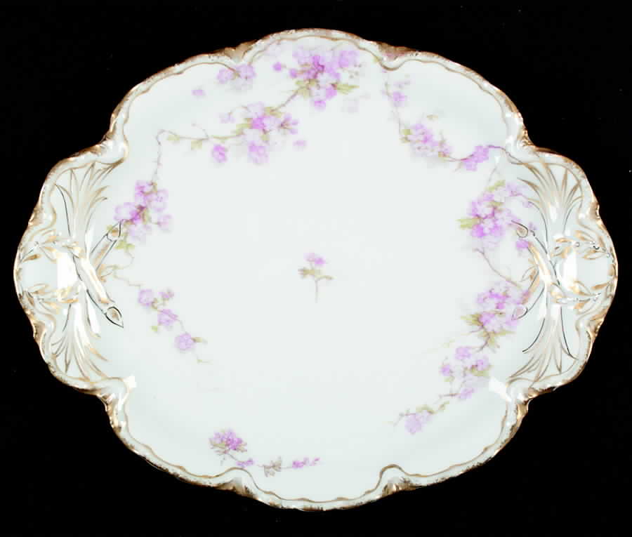 Schleiger 248-1 10" Oval Serving Platter by Haviland-1