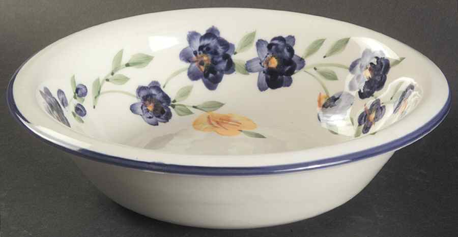 Violet Blossom Coupe Soup Bowl by Home Essentials-1