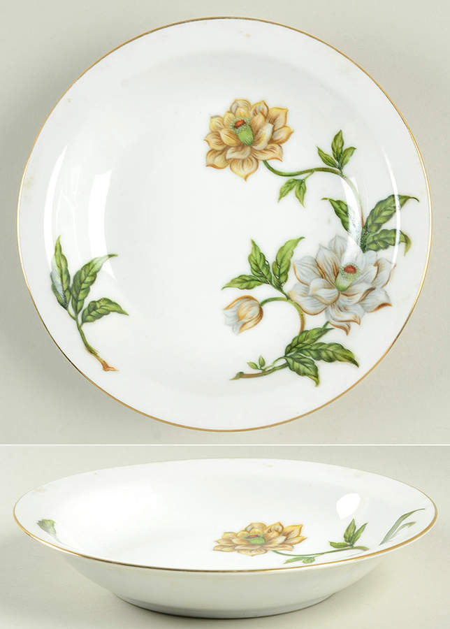 Carolyn Rim Soup Bowl by Hira China-1