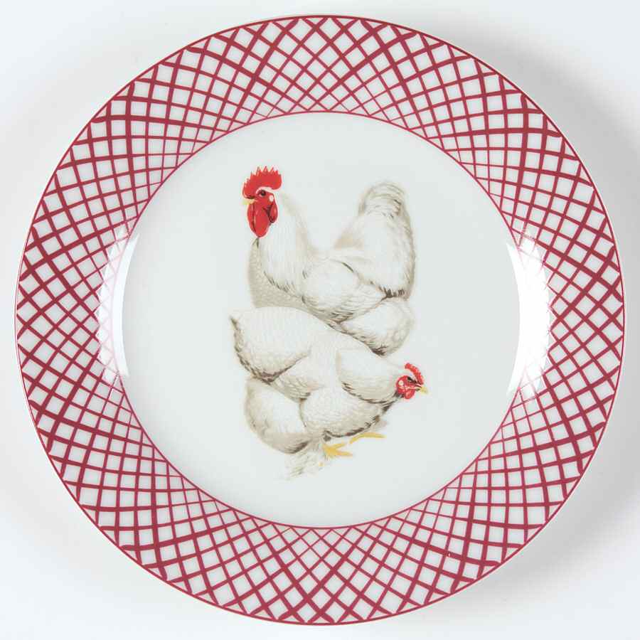 Rooster Salad Plate by Home Essentials-1