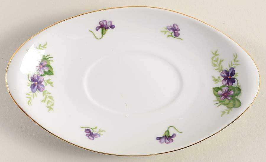 Bouquet Underplate for Gravy Boat by Harvan-1