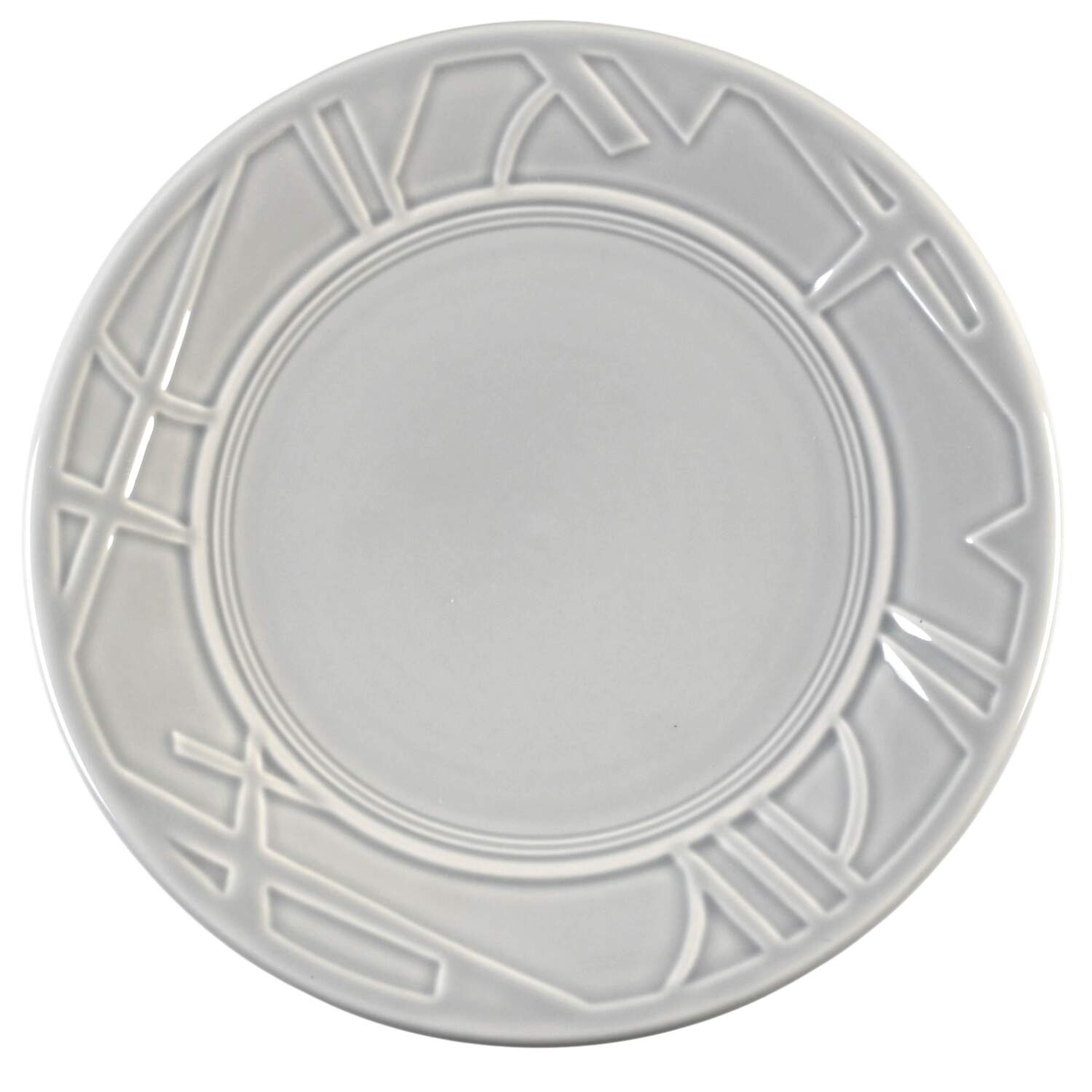 Fiesta 2000 Gray Salad Plate by Homer Laughlin -1