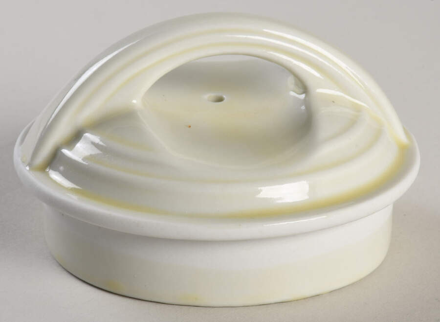 Daisy Lid for Cathederal Coffee Pot by Hall-1