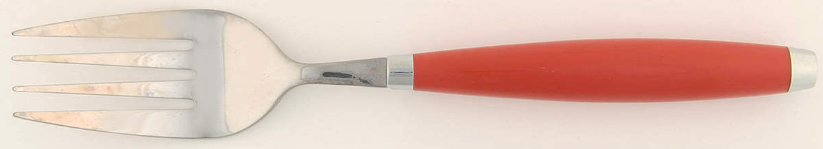 Fiesta Scarlet (Intro 2004) Cold Meat Fork by Homer Laughlin -1