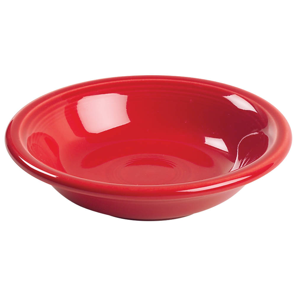 Fiesta Scarlet (Intro 2004) Fruit/Dessert (Sauce) Bowl by Homer Laughlin -1