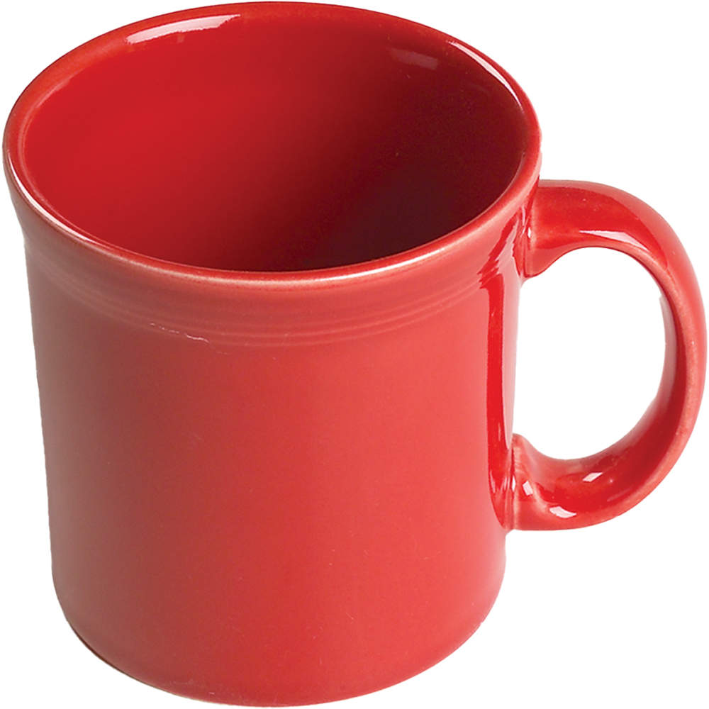 Fiesta Scarlet (Intro 2004) 12 Oz Java Mug by Homer Laughlin -1