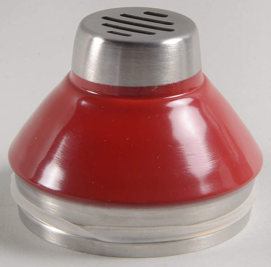Fiesta Scarlet (Intro 2004) Strainer for Glass Cocktail Shaker & Metal Lid by Homer Laughlin -1