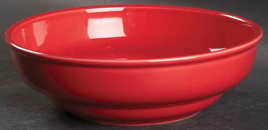Fiesta Scarlet (Intro 2004) 48 Oz Betty Bowl by Homer Laughlin -1