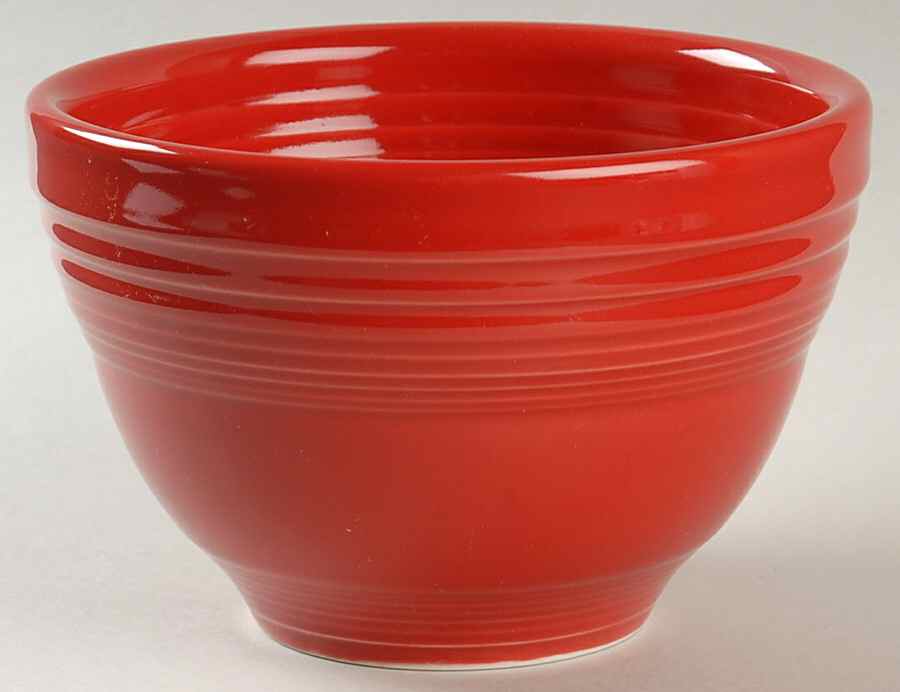 Fiesta Scarlet (Intro 2004) 6" Prep Bowl by Homer Laughlin -1