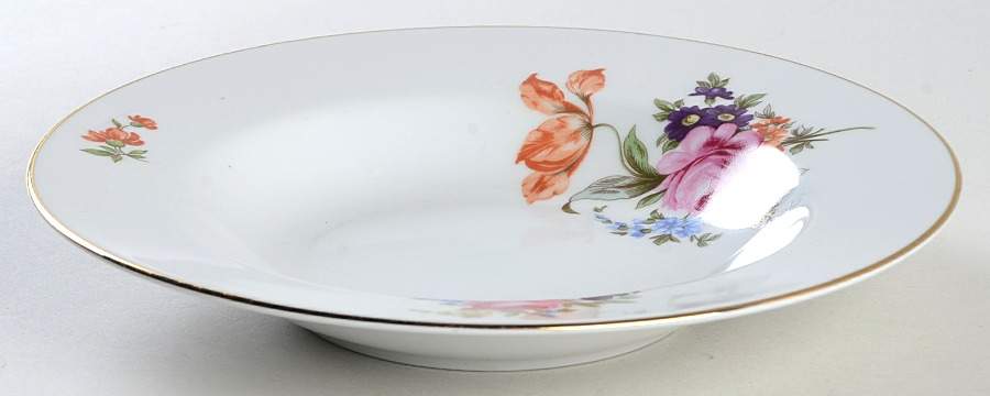 HEP46 (Smooth) Rim Soup Bowl by Graf Von Henneberg-1