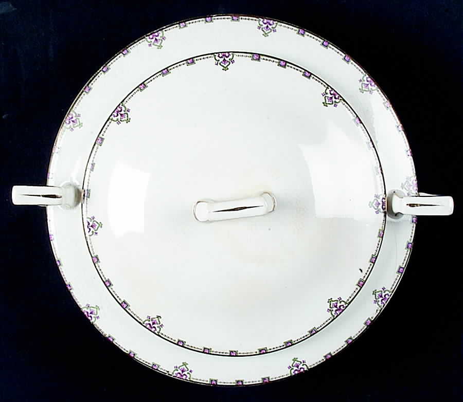 K6015 Round Covered Vegetable by Homer Laughlin -1