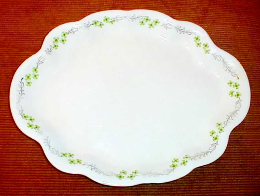 HLC3516 14" Oval Serving Platter by Homer Laughlin -1