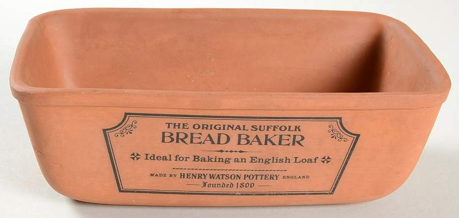 The Original Suffolk (Terra Cotta) Bread Loaf Baker by Henry Watson-1
