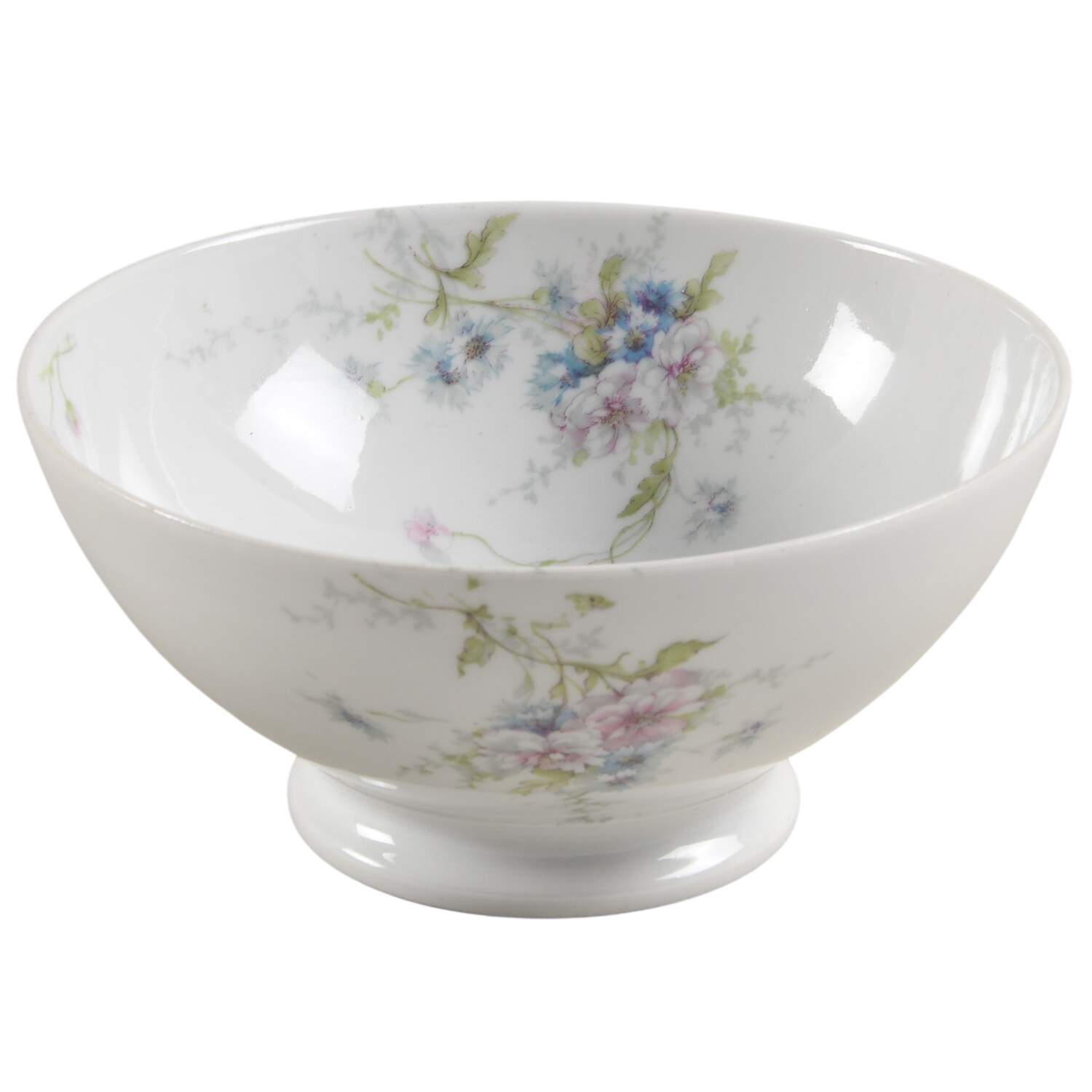 Schleiger 156-6 Cranberry Bowl by Haviland-1