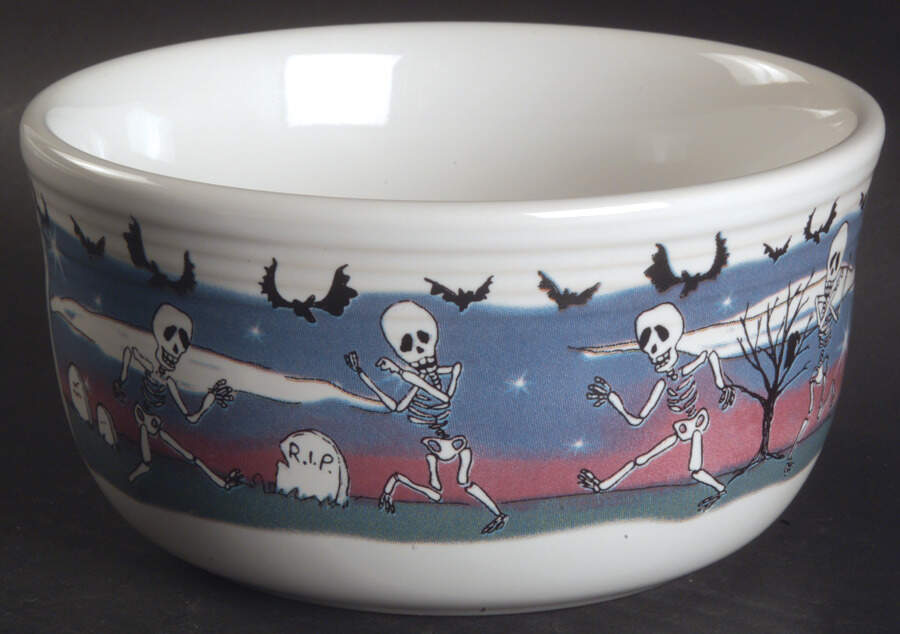 Fiesta Halloween Night Gusto Bowl by Homer Laughlin -1