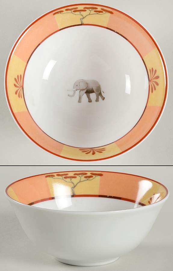 Africa Yellow-Orange Rice Bowl by Hermes-1