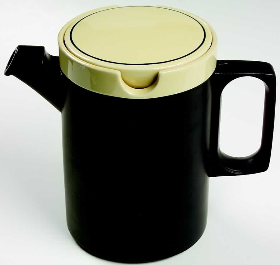 Ebony Coffee Pot & Lid by Hornsea-1