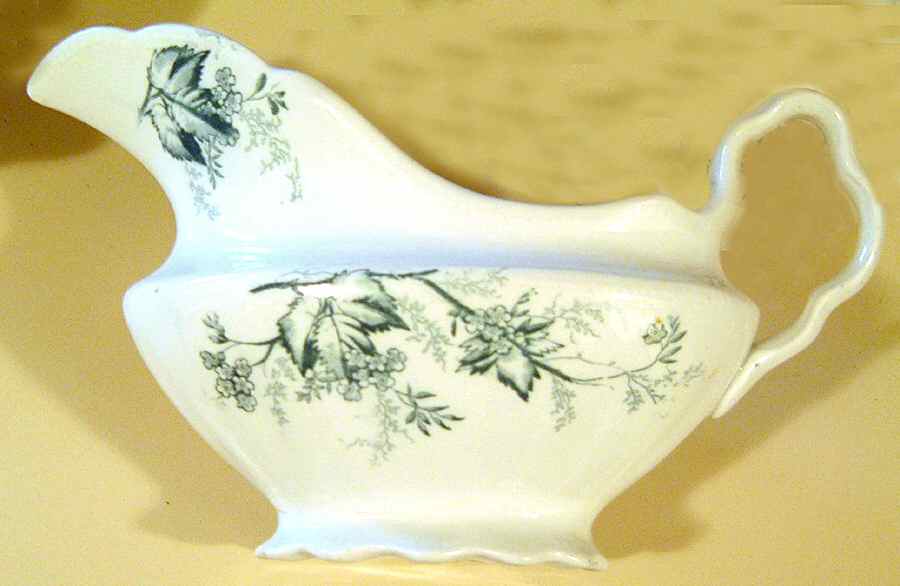 HLC2468 Blue Green Gravy Boat by Homer Laughlin -1