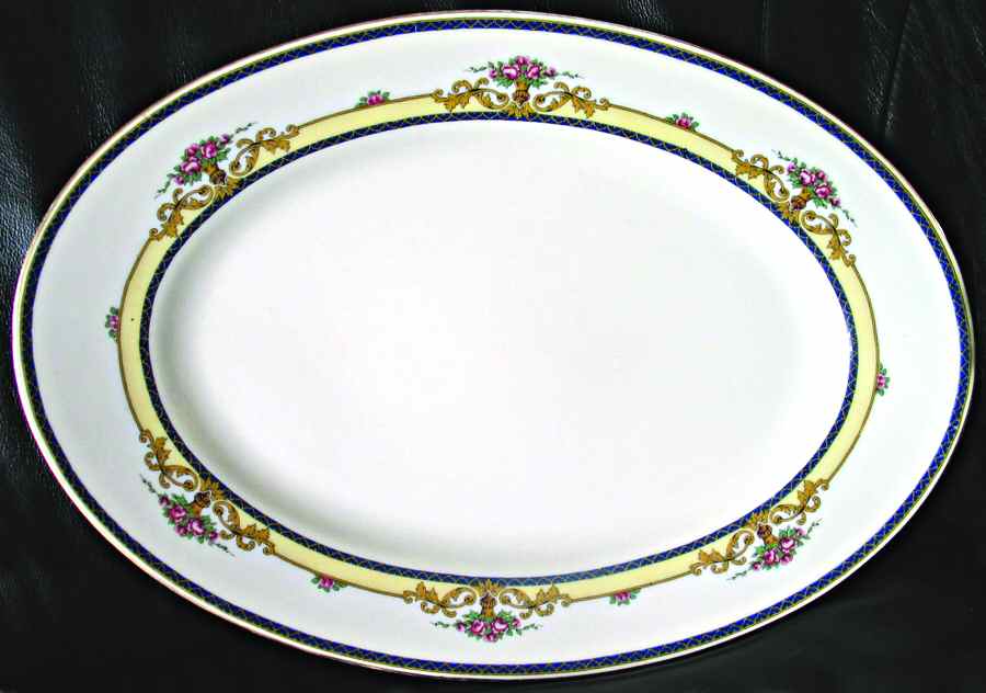 Dubarry 12" Oval Serving Platter by Hudsons Bay Company-1