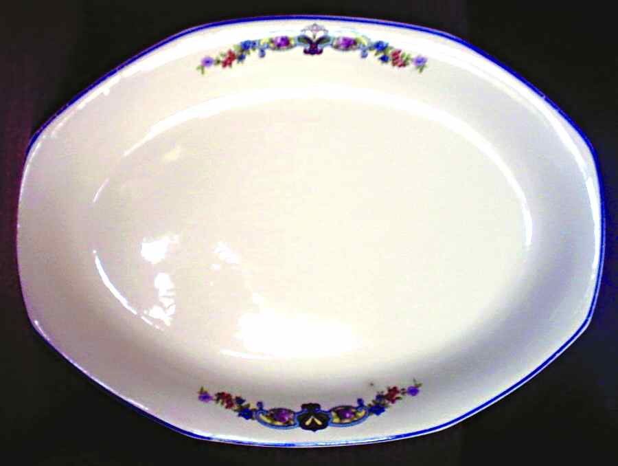 HLC3552 14" Oval Serving Platter by Homer Laughlin -1